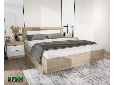 Легло с нощни шкафчета Сити 7076